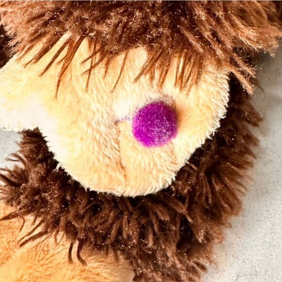 Ty Mookie Brown Plush Monkey Stuffed Toy 8" Polyester Fibers Plastic Beads Handm - Picture 11 of 14